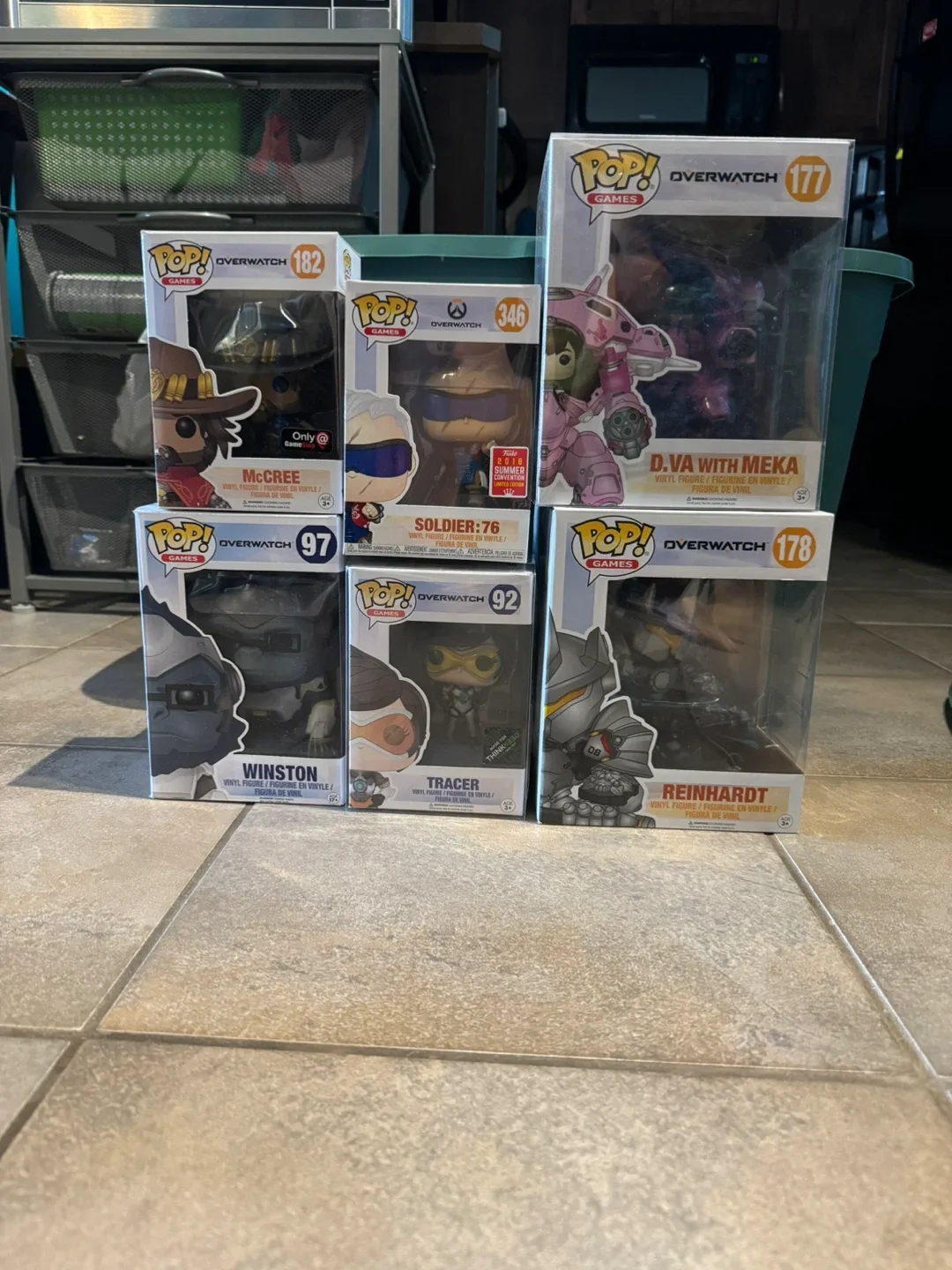 6 Overwatch Funko Pop! Figures thumbnail