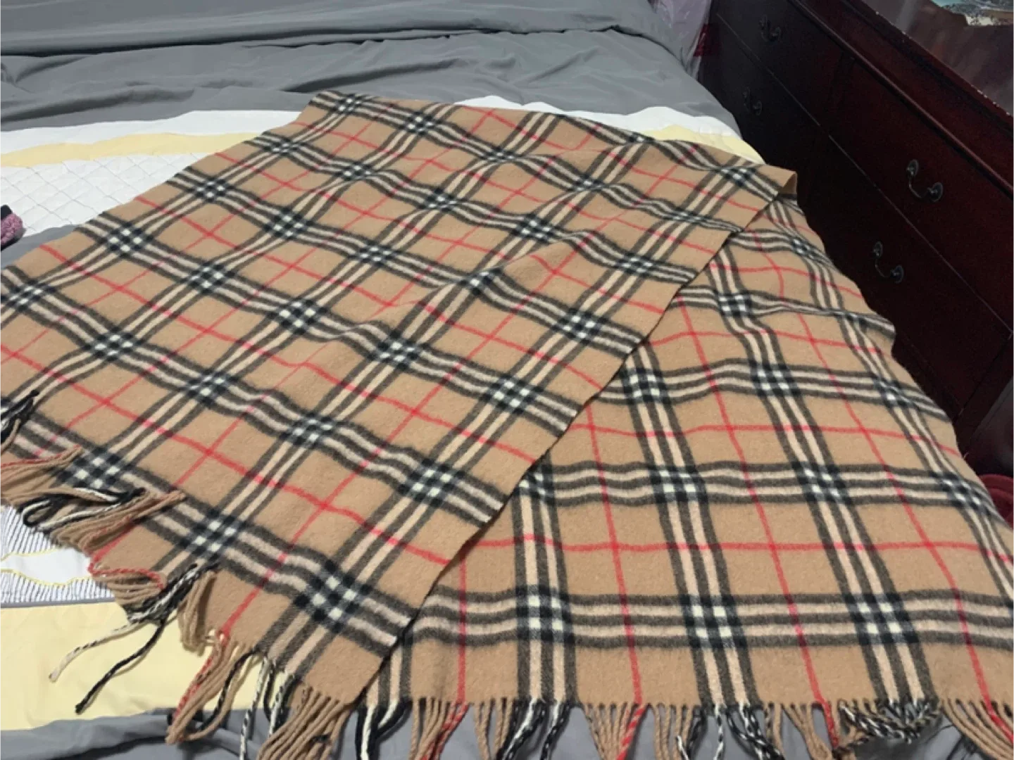 Classic Haymarket Check Scarf image indicator(5)