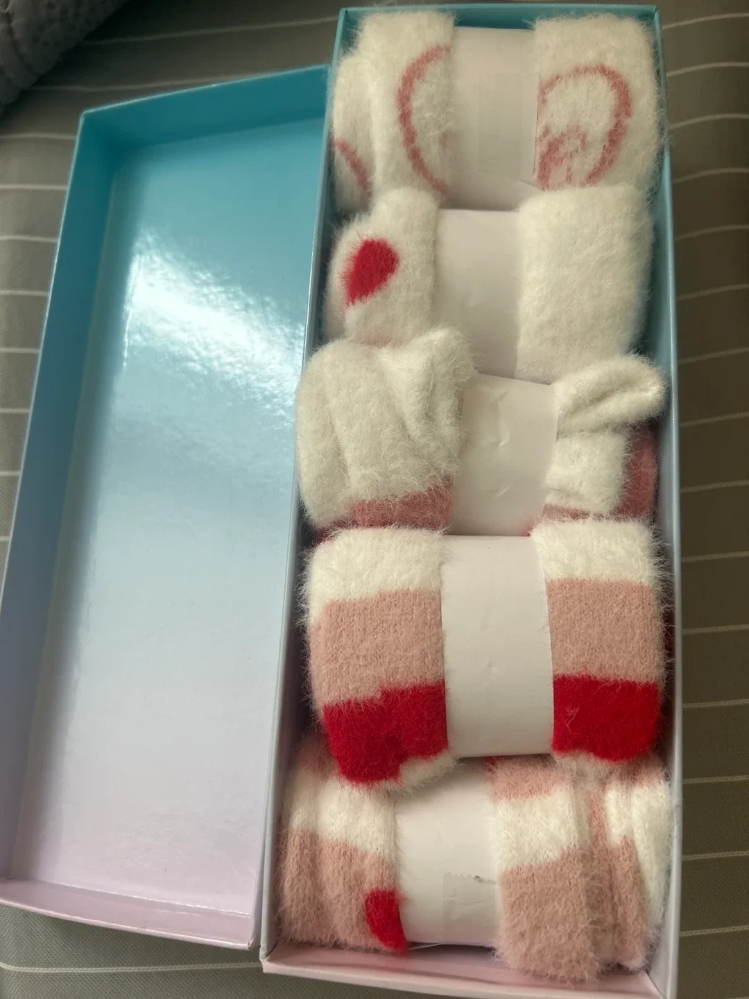 Love Heart Socks Set - New in Box! image indicator(2)