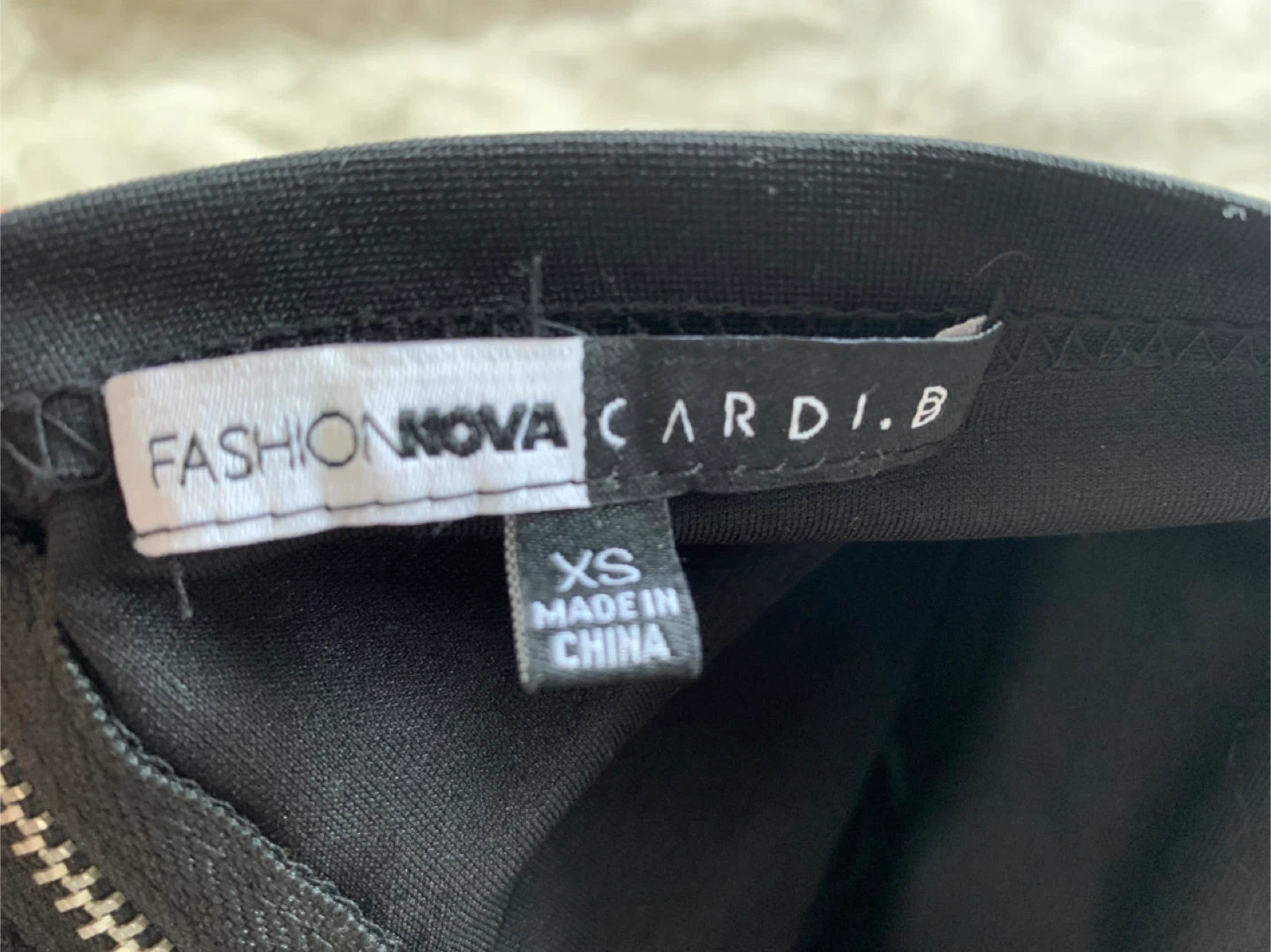 Fashion Nova x Cardi B Black Corset Belt - XS - photo 3