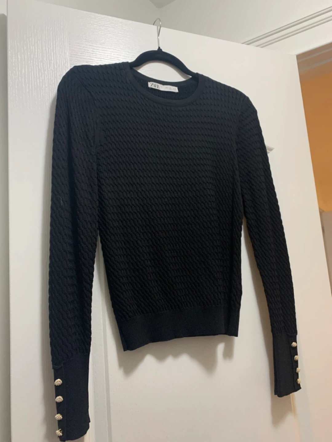 Zara Black Long Sleeve Tops - Assorted Styles - photo 5