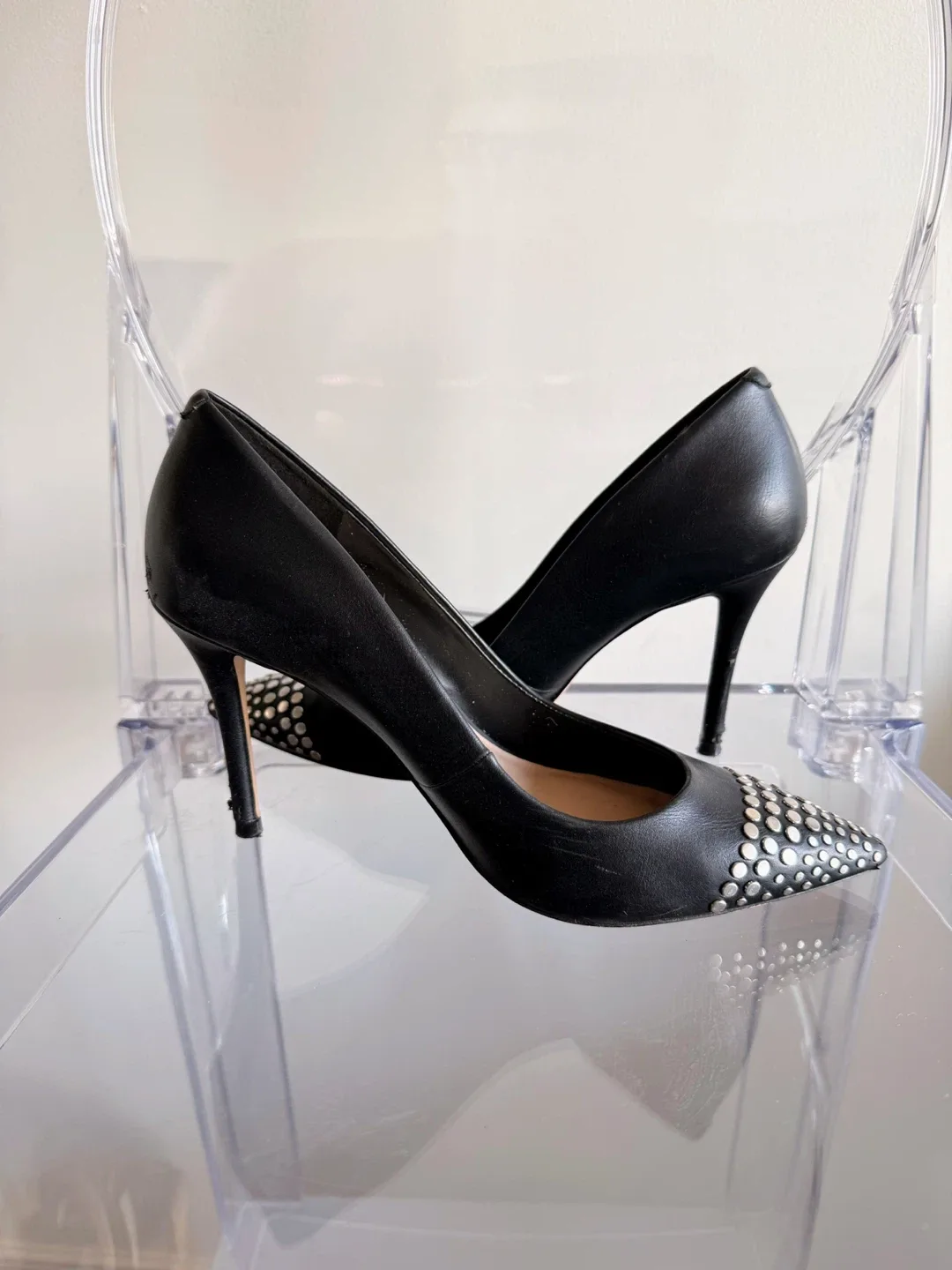 Aldo Black Pumps Size 7.5 image indicator(3)