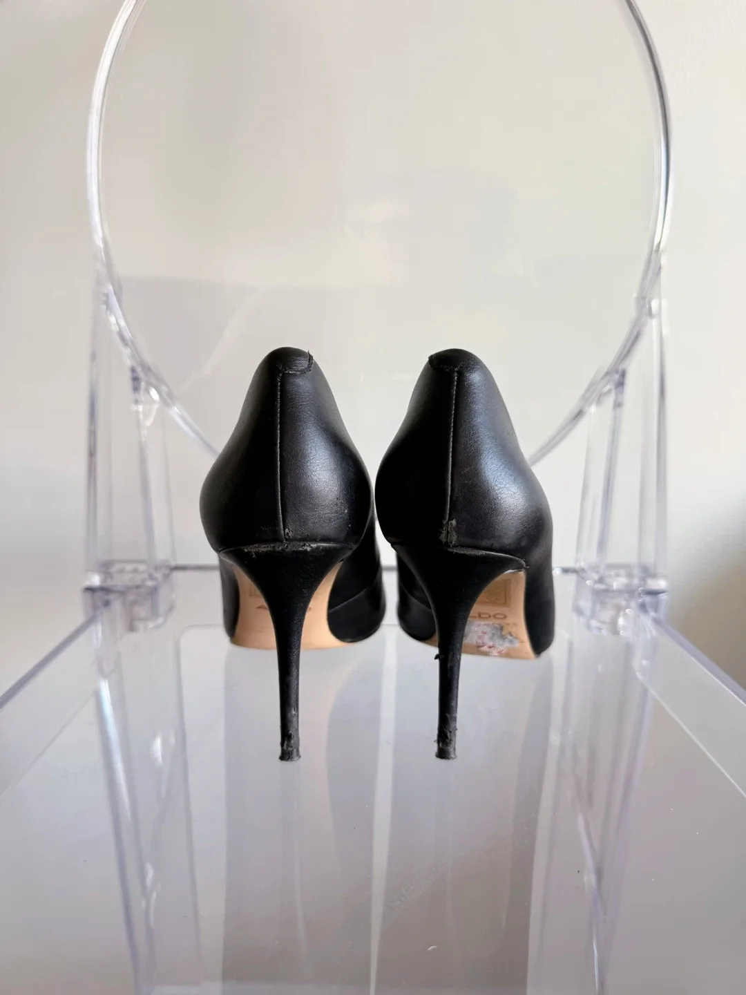 Aldo Black Pumps Size 7.5 image indicator(5)