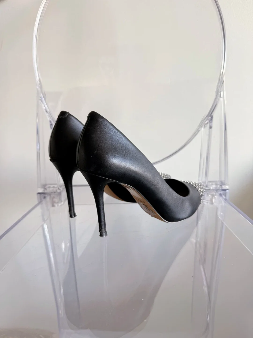 Aldo Black Pumps Size 7.5 image indicator(4)