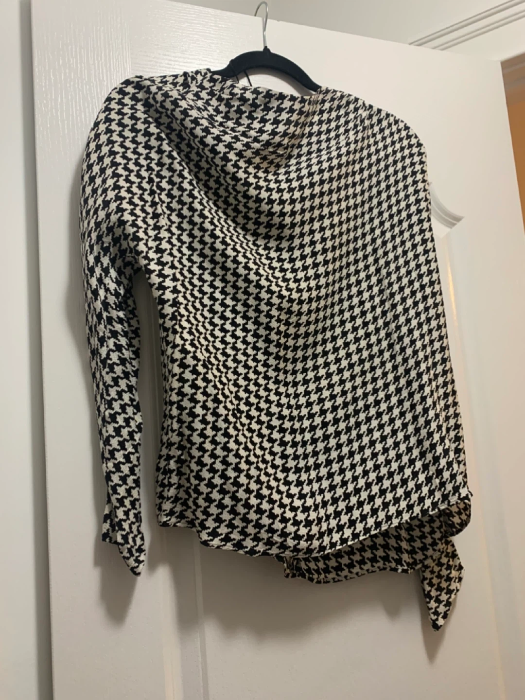 Patterned Long Sleeve Blouse - photo 5