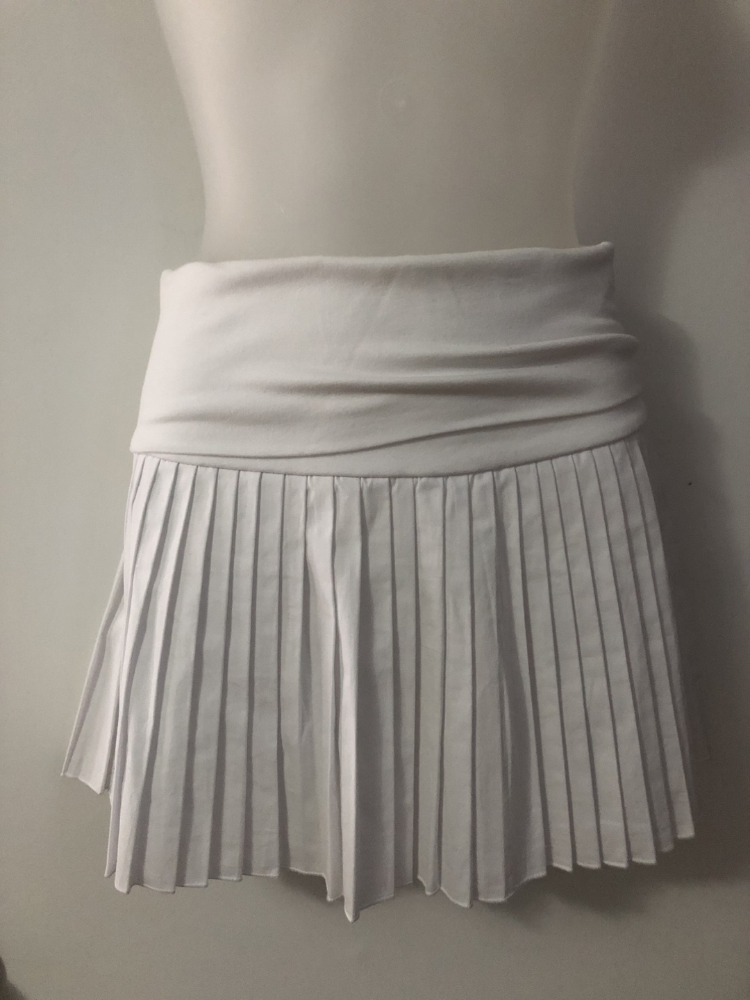 White Tennis Skirt S