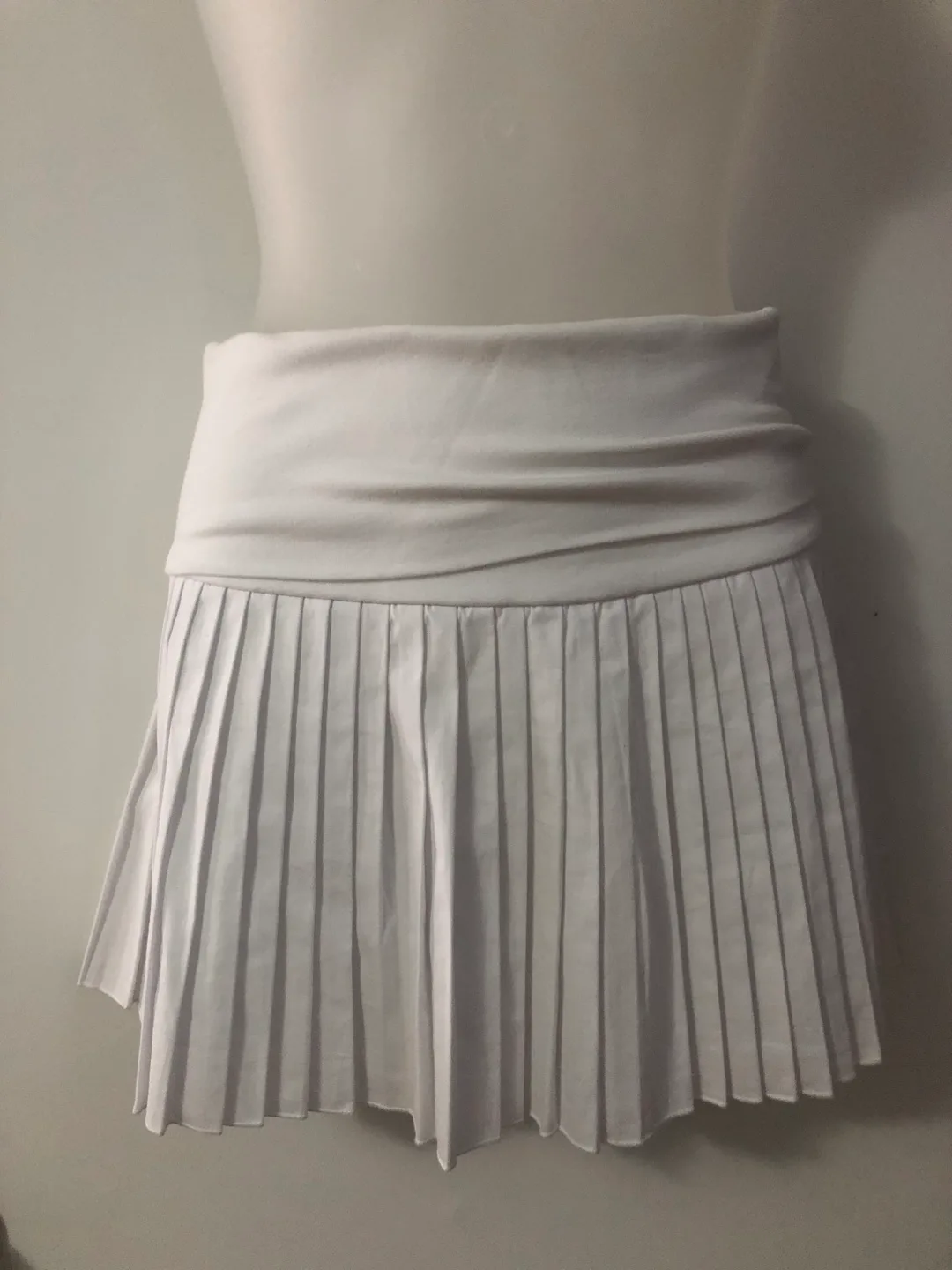 White Tennis Skirt S thumbnail