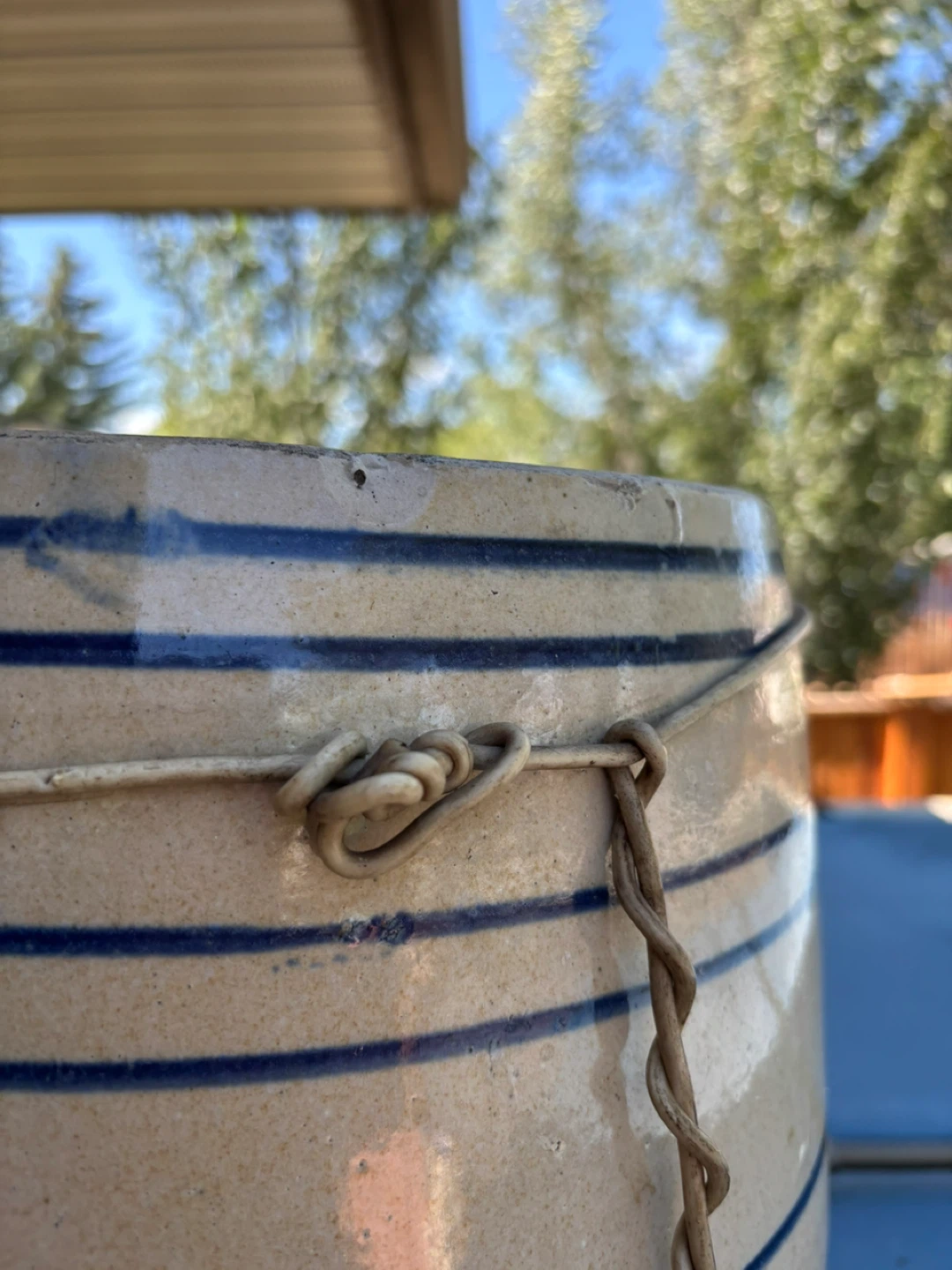 Medalta Stoneware Crock Barrel - photo 3