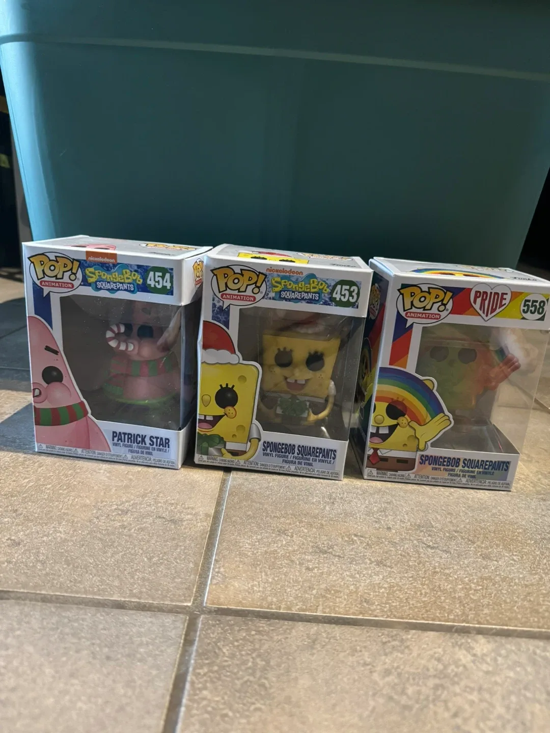 Funko Pop! Spongebob Squarepants & Patrick Star Figures thumbnail