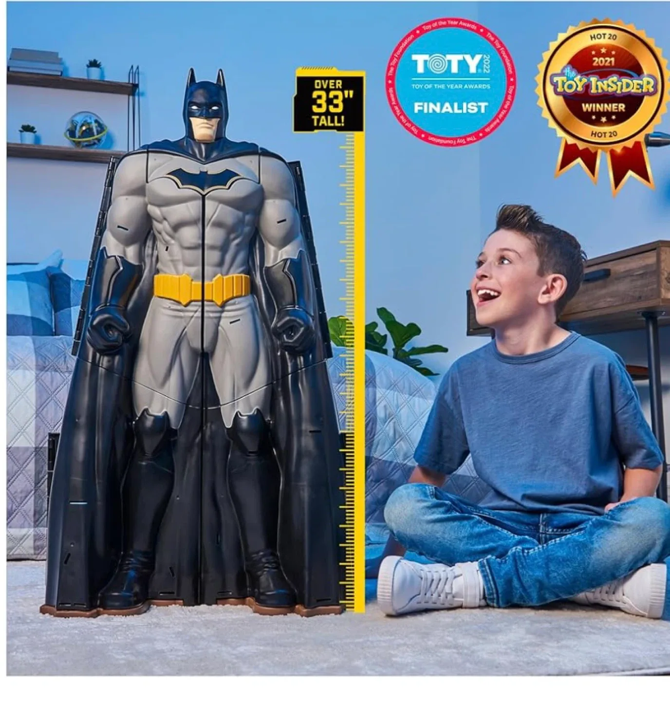 Spin Master Batman 33" Action Figure Playset image indicator(3)