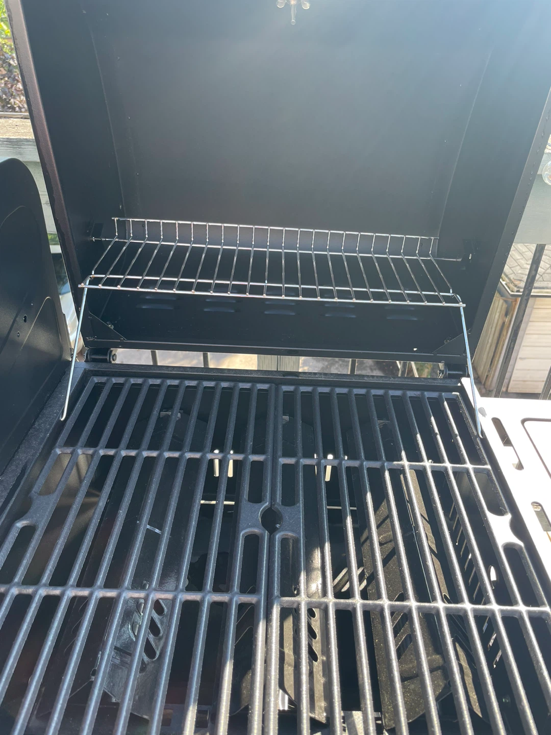 Expert Grill  3 Burner Gas & Charcoal Grill- Black - photo 4