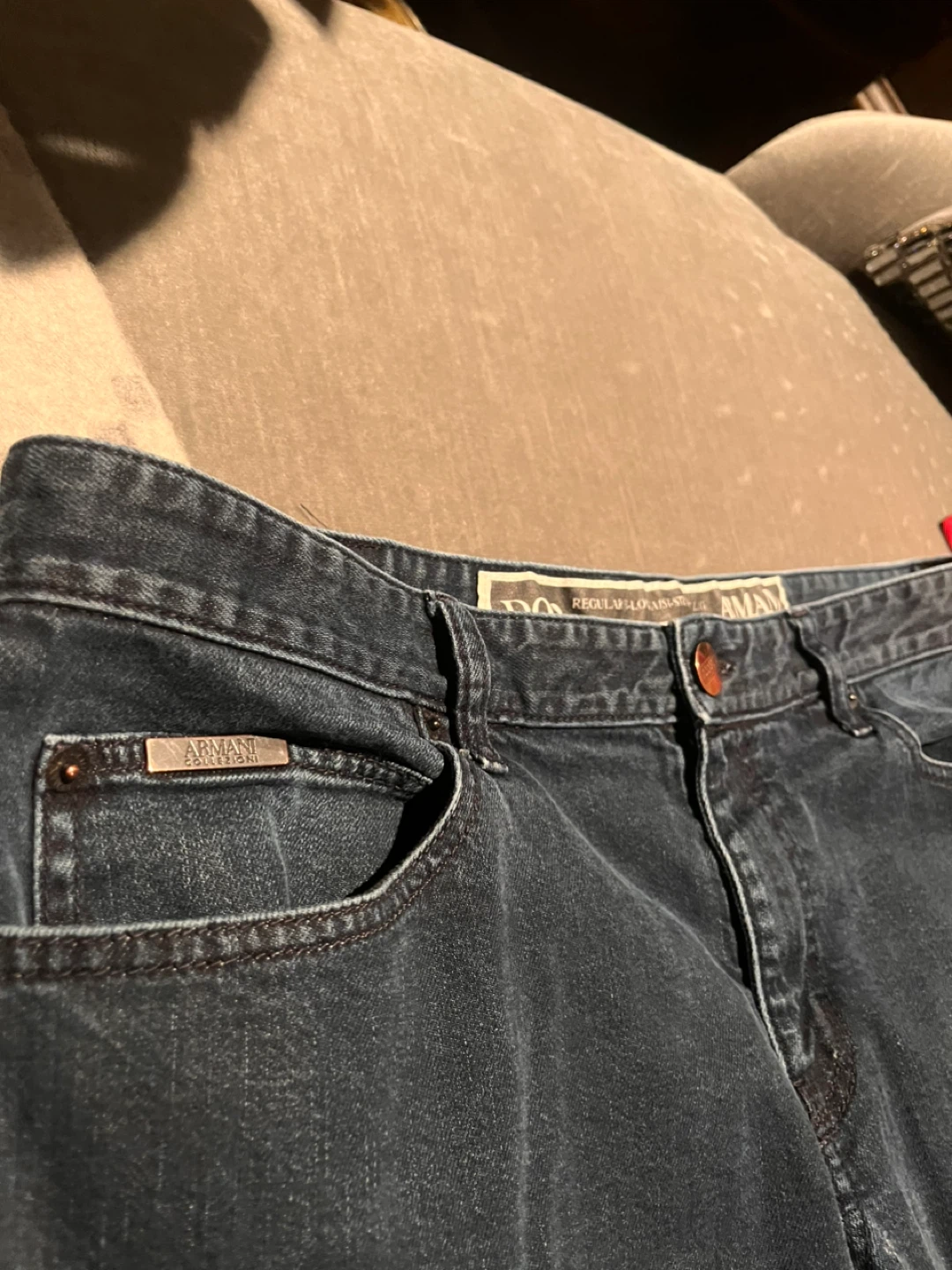Armani Collezioni Regular Fit Jeans - Size 34 - photo 2