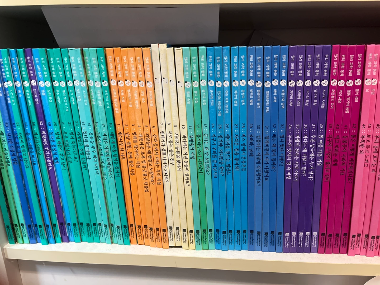 Korean kids’ science books (65 books)