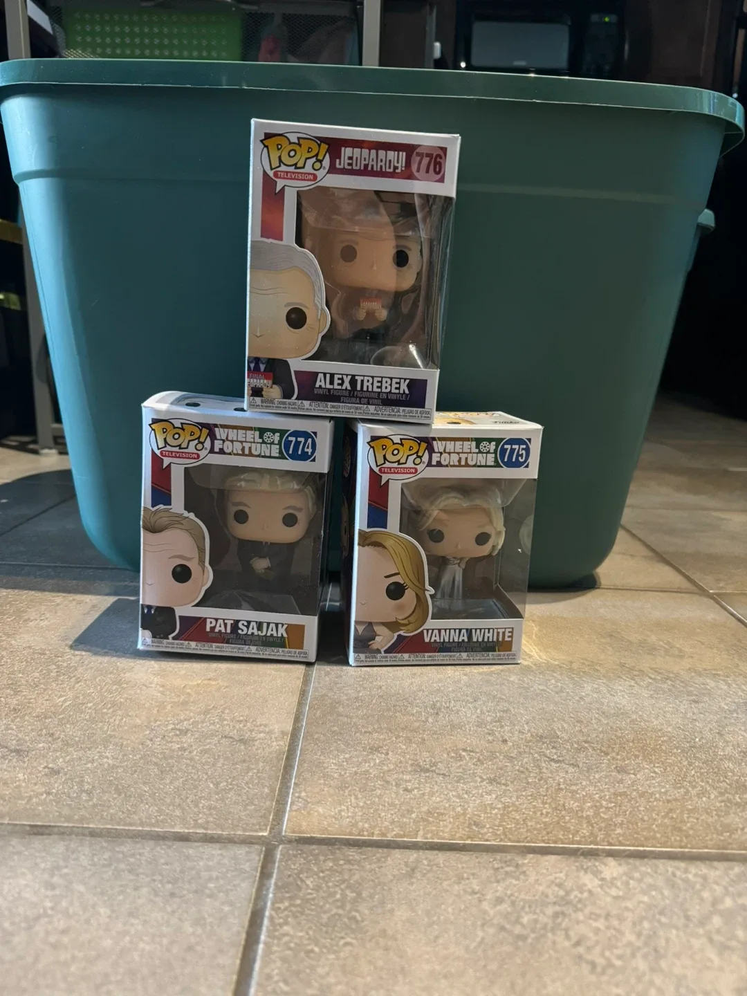 Funko POP! Alex Trebek, Pat Sajak, Vanna White thumbnail