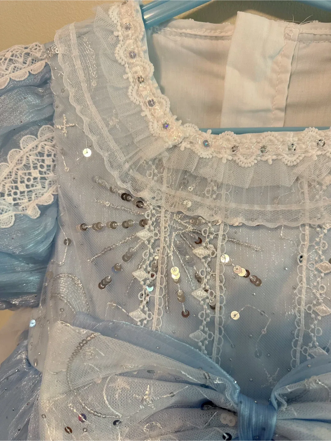 Princess Elsa Lolita Dress Toddler size 7-8T image indicator(2)