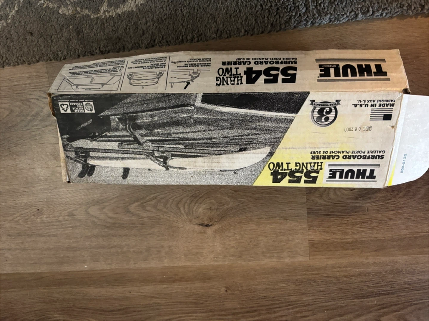 Thule 554 Hang Two Surfboard Carrier