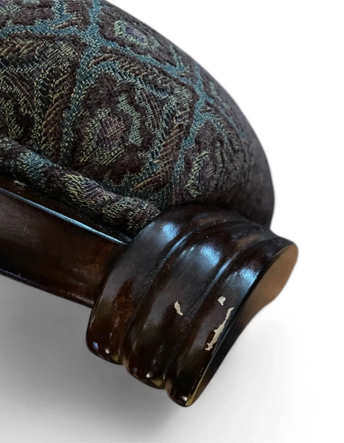 Comfort Pointe Liza Traditional Style Chair in Walnut Finish image indicator(5)