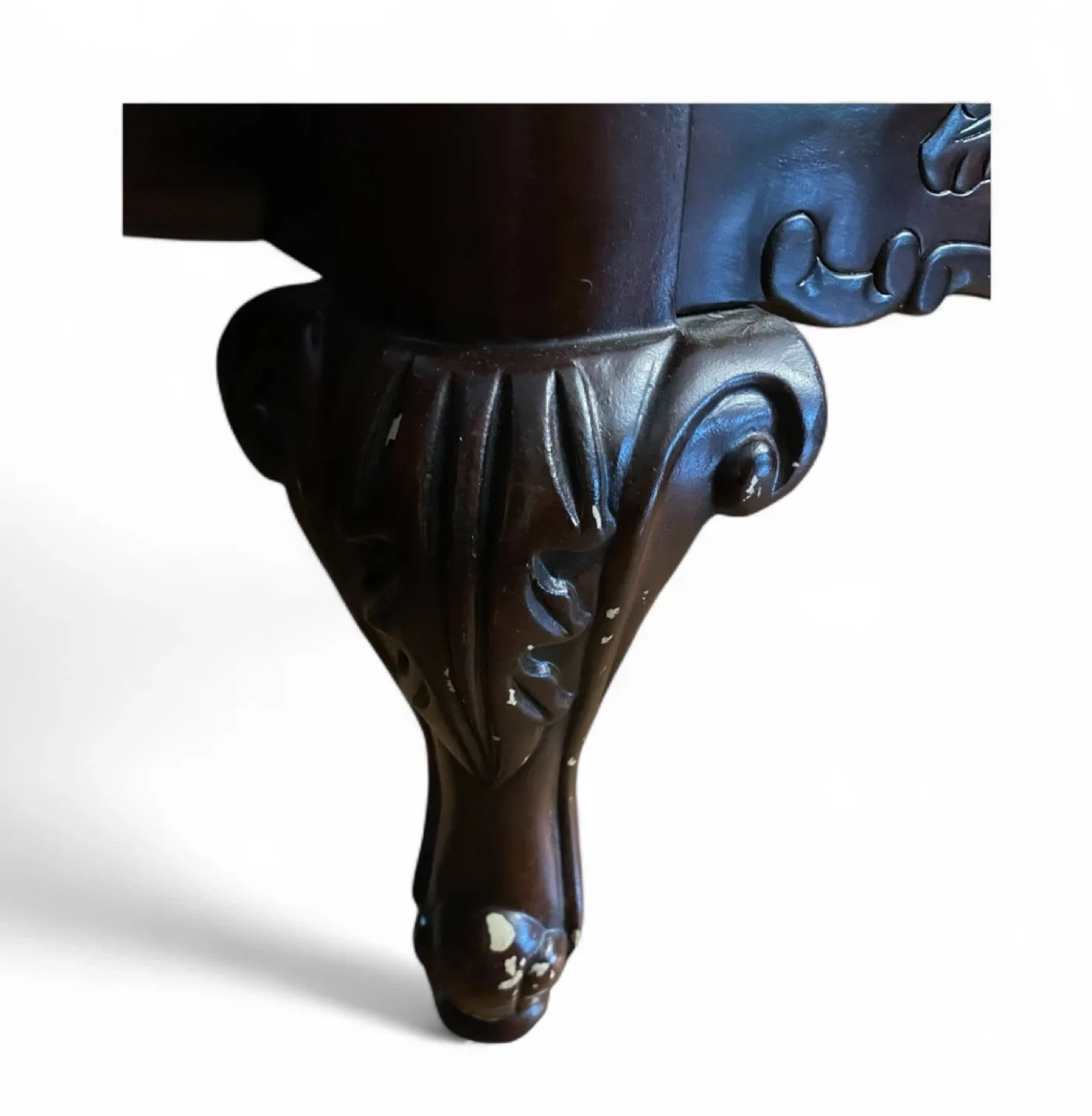 Comfort Pointe Liza Traditional Style Chair in Walnut Finish image indicator(7)