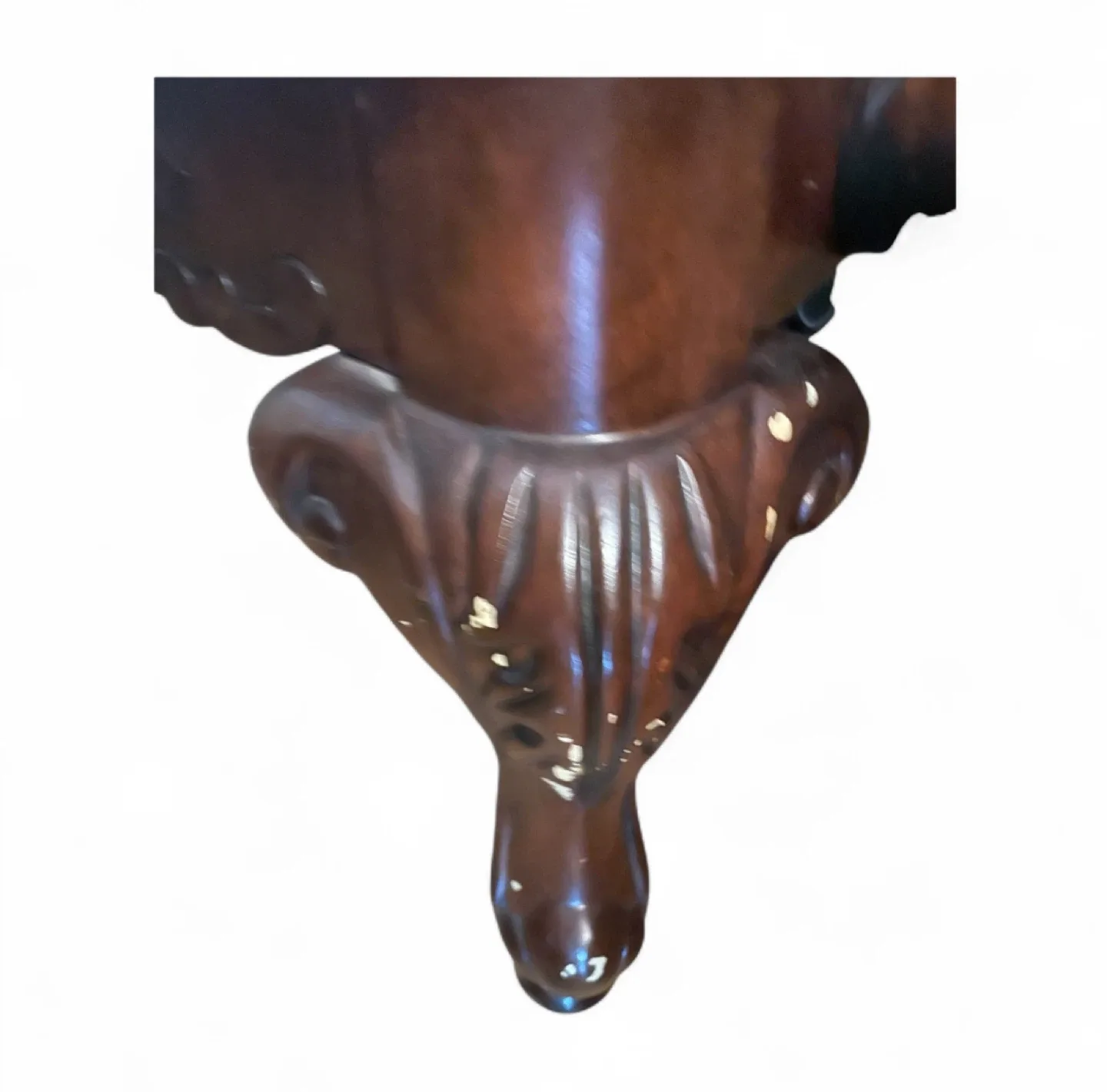 Comfort Pointe Liza Traditional Style Chair in Walnut Finish image indicator(8)