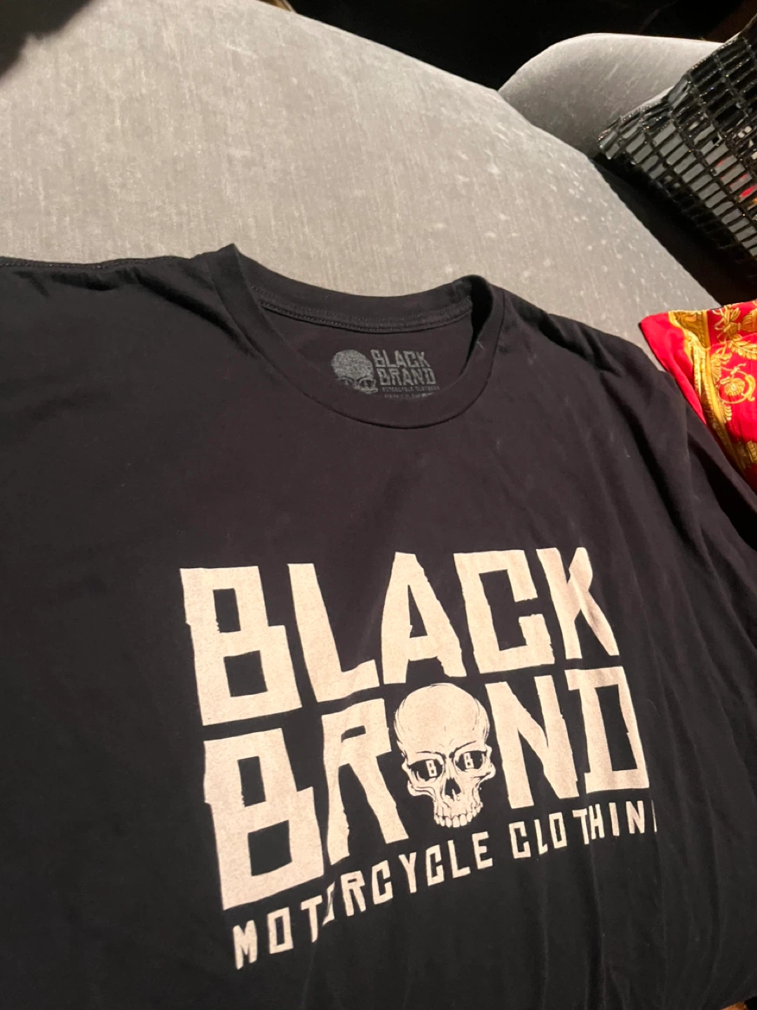 Black Brand Motorcycle Clothing T-Shirt - photo 3
