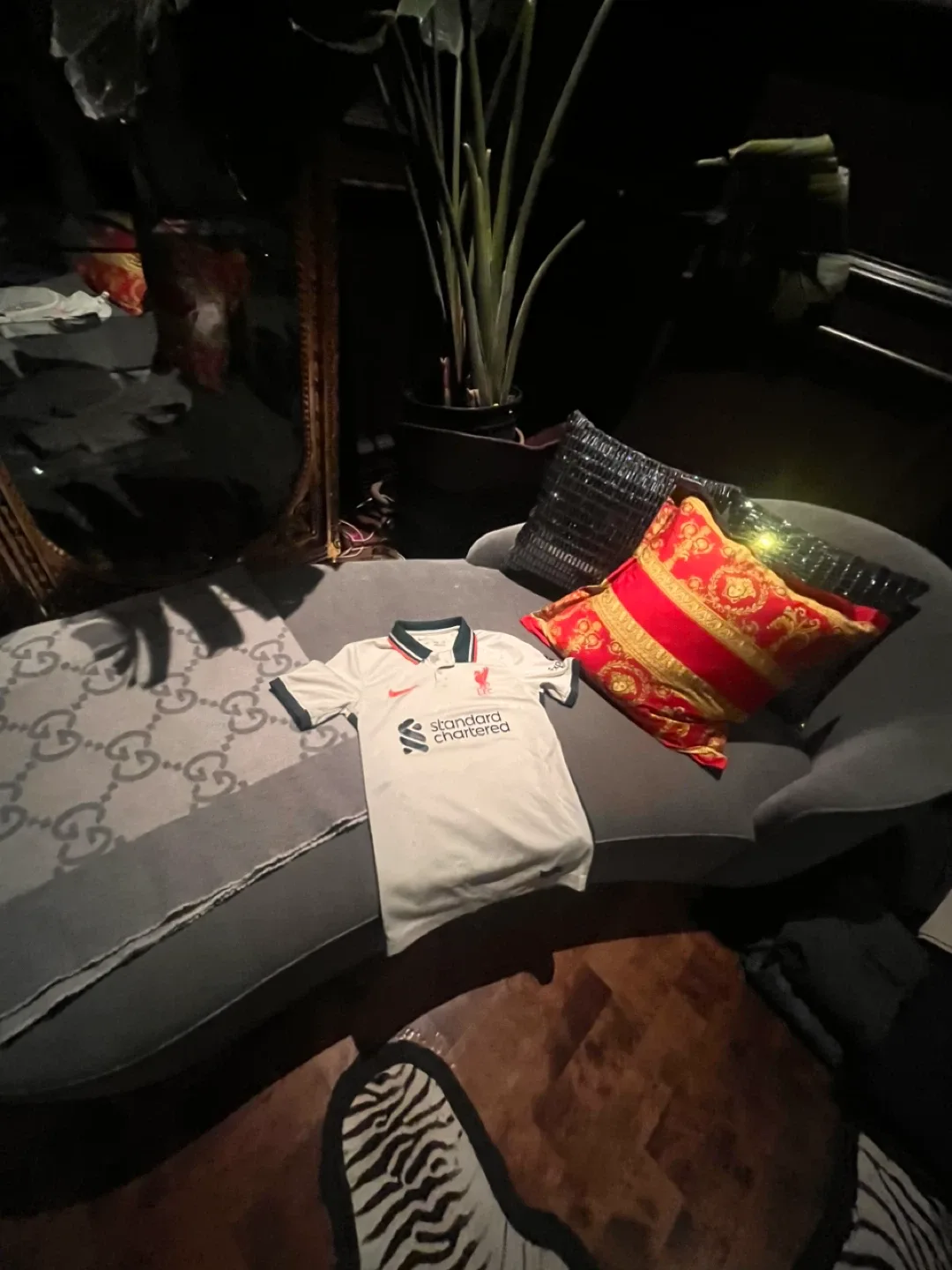 Nike Liverpool FC 2023/24 Away Kit size kids thumbnail