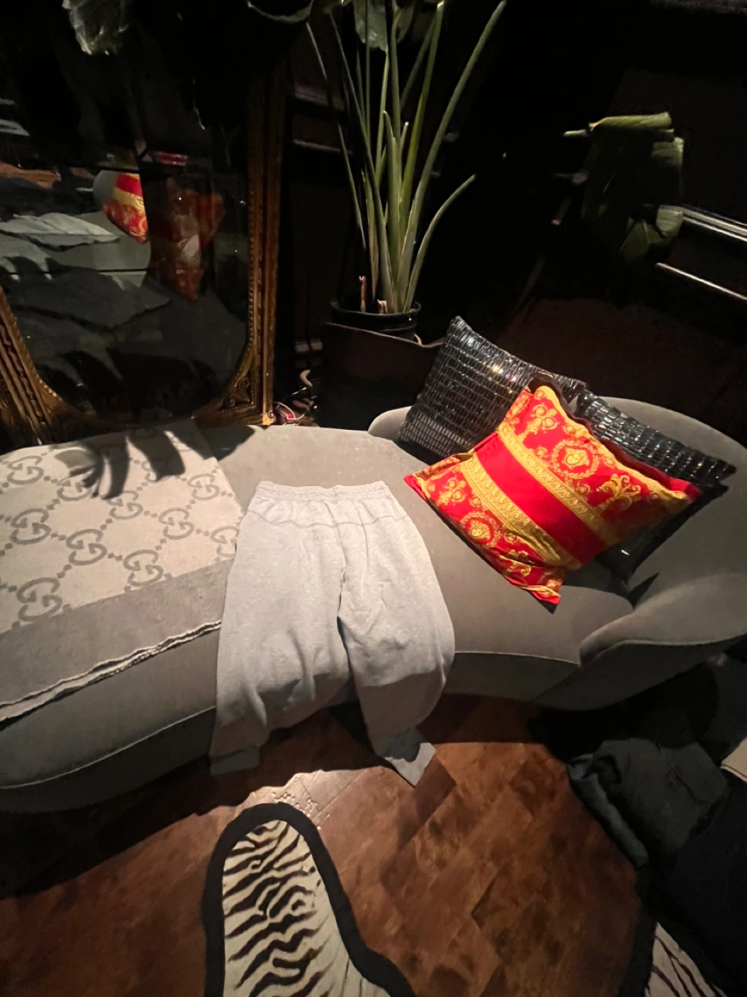 Nike Grey Sweatpants kids size - photo 4