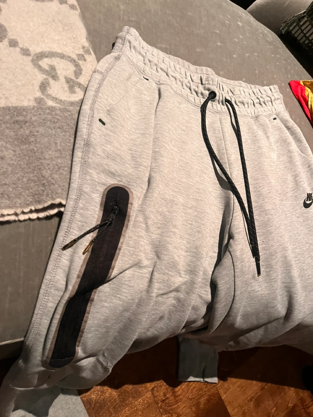 Nike Grey Sweatpants kids size - photo 2