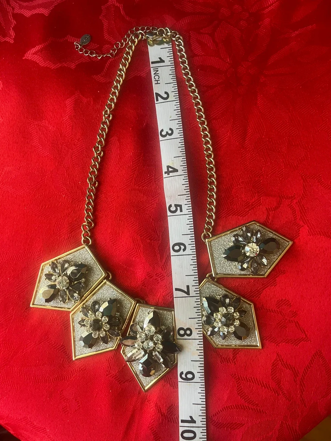 ALDO Statement Rhinestone Necklace image indicator(3)