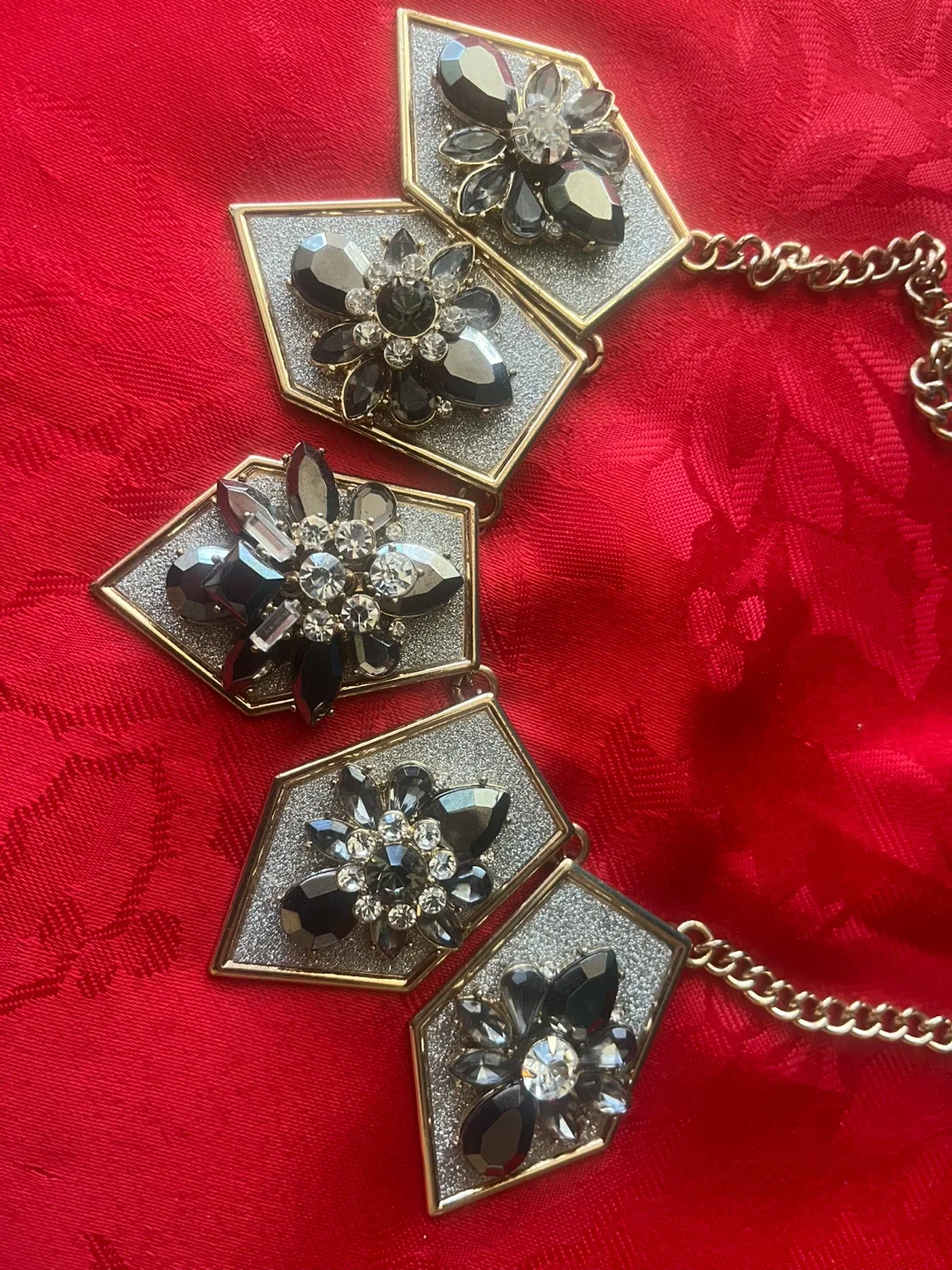 ALDO Statement Rhinestone Necklace image indicator(7)