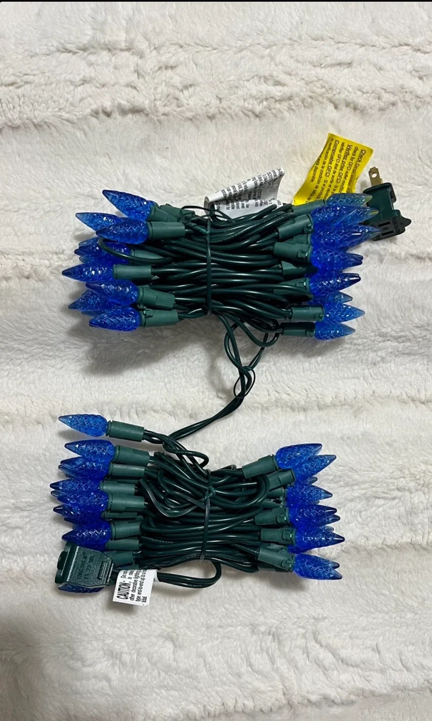 Christmas lights LED C6 - BNIB - 5 boxes available image indicator(5)