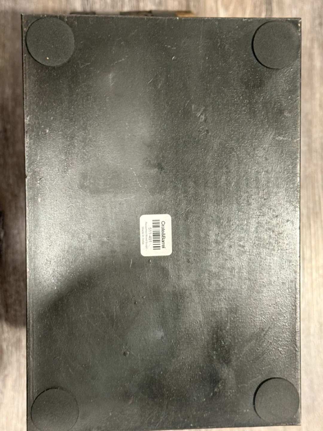 Reclaimed Wood & Metal Decorative Sphere Crate & Barrel image indicator(7)