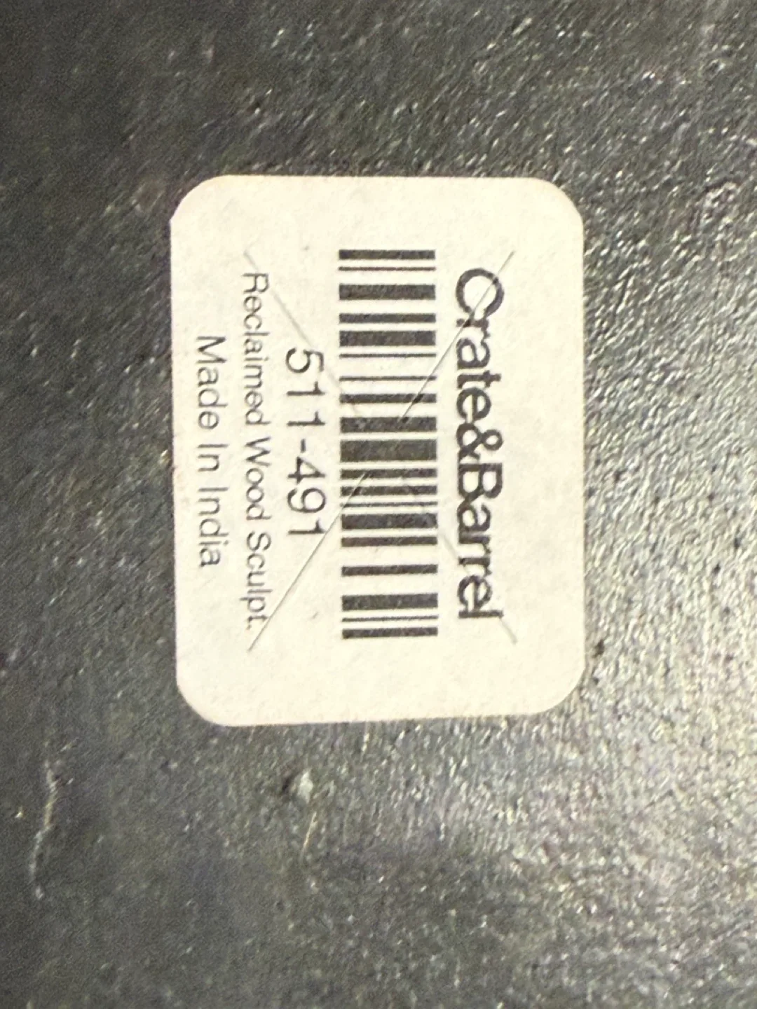 Reclaimed Wood & Metal Decorative Sphere Crate & Barrel image indicator(8)