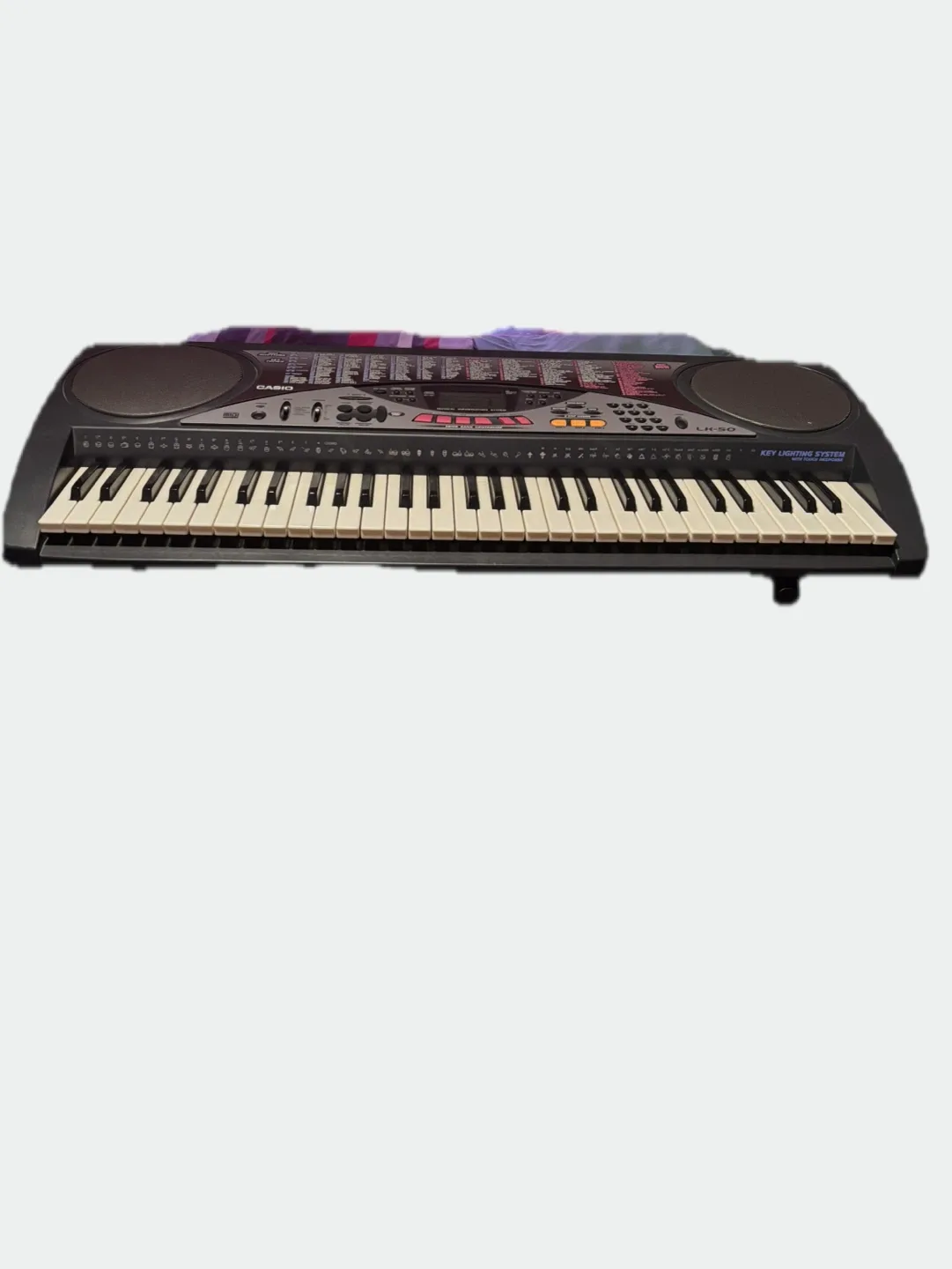 Casio LK-50 Keyboard with Key Lighting System image indicator(3)