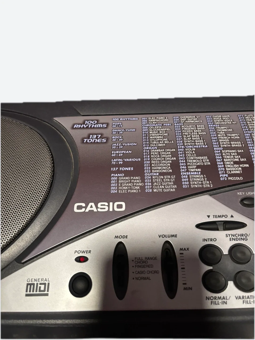 Casio LK-50 Keyboard with Key Lighting System image indicator(2)