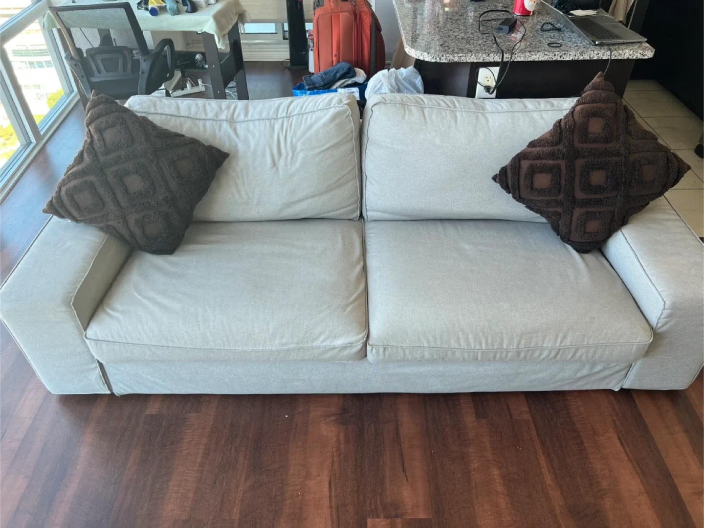 Grey Kivik 4 Seater Sofa thumbnail