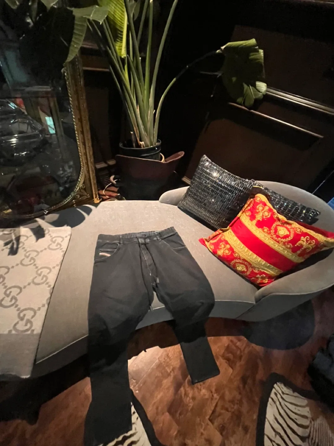 Diesel Black Jogger Pants - Size 32 thumbnail