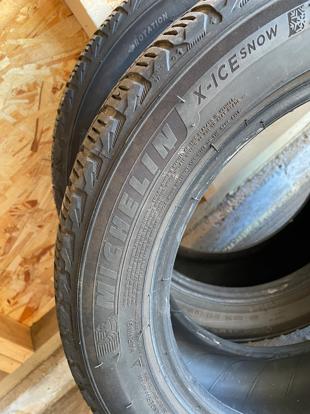 Michelin X-Ice Snow Tires - 205/55R16 - photo 5