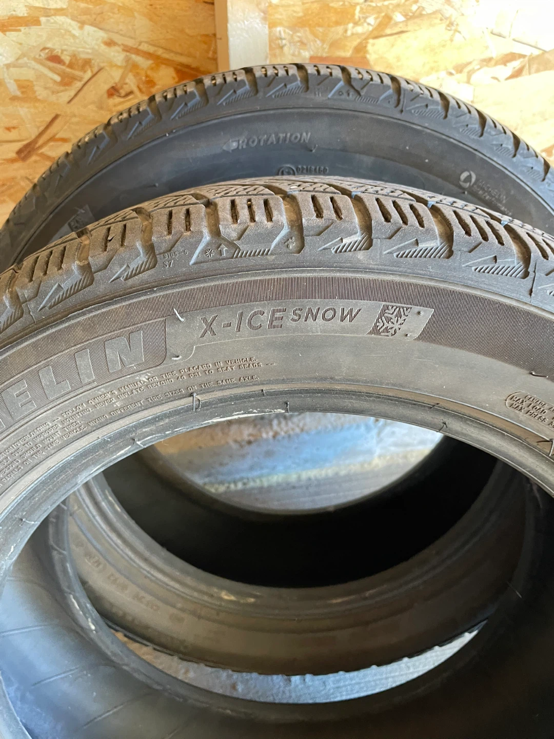 Michelin X-Ice Snow Tires - 205/55R16 - photo 2