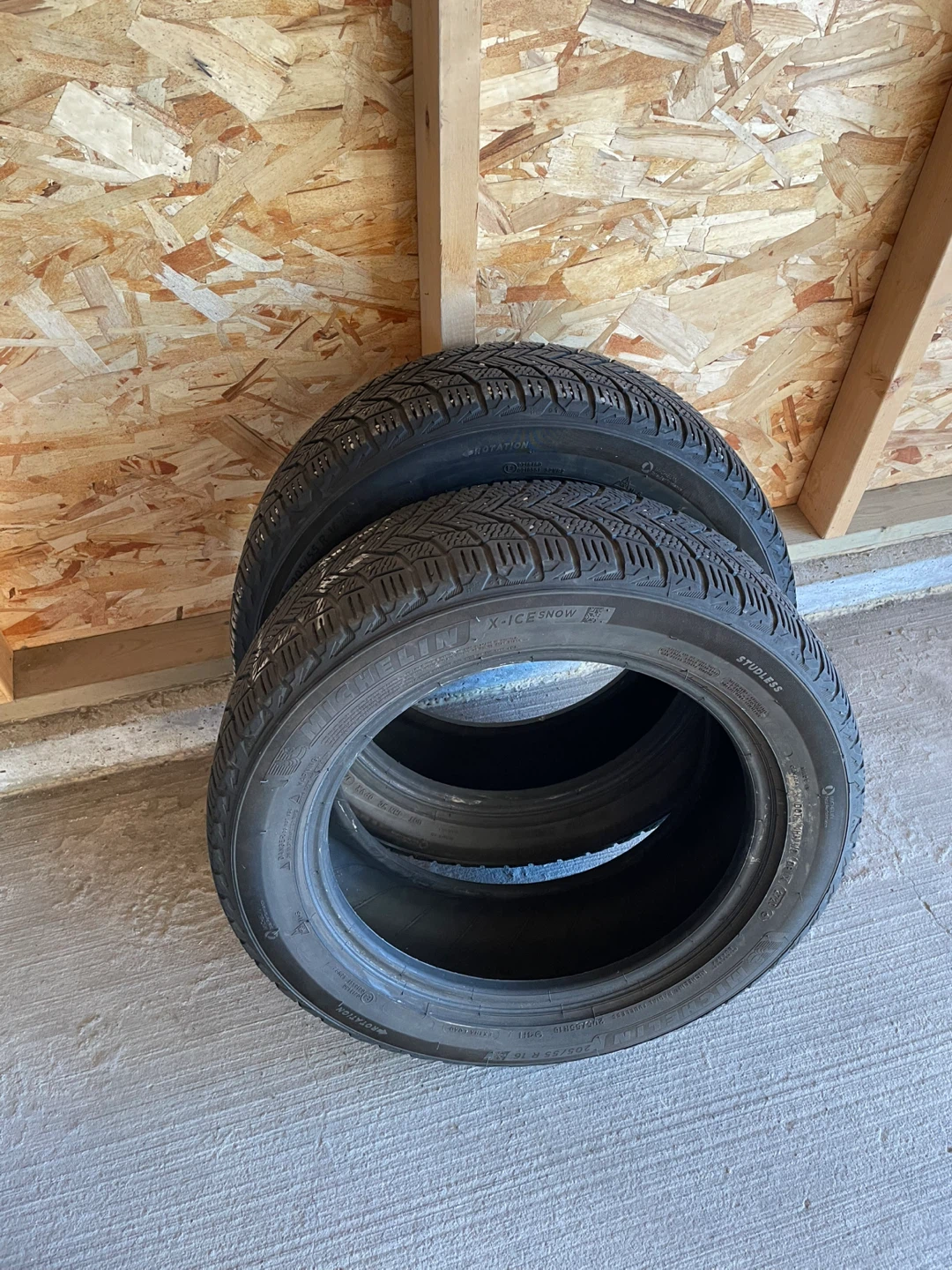 Michelin X-Ice Snow Tires - 205/55R16