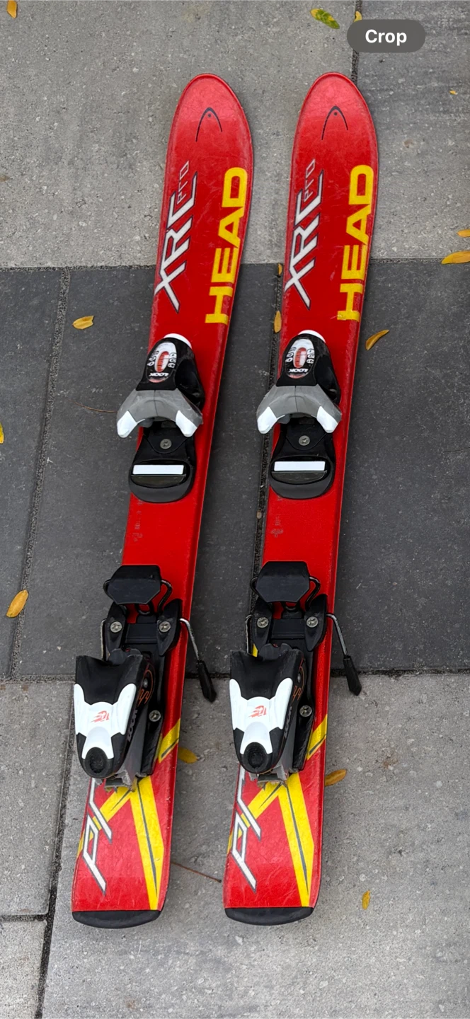 80cm Toddler Skis - Head XRC FTD