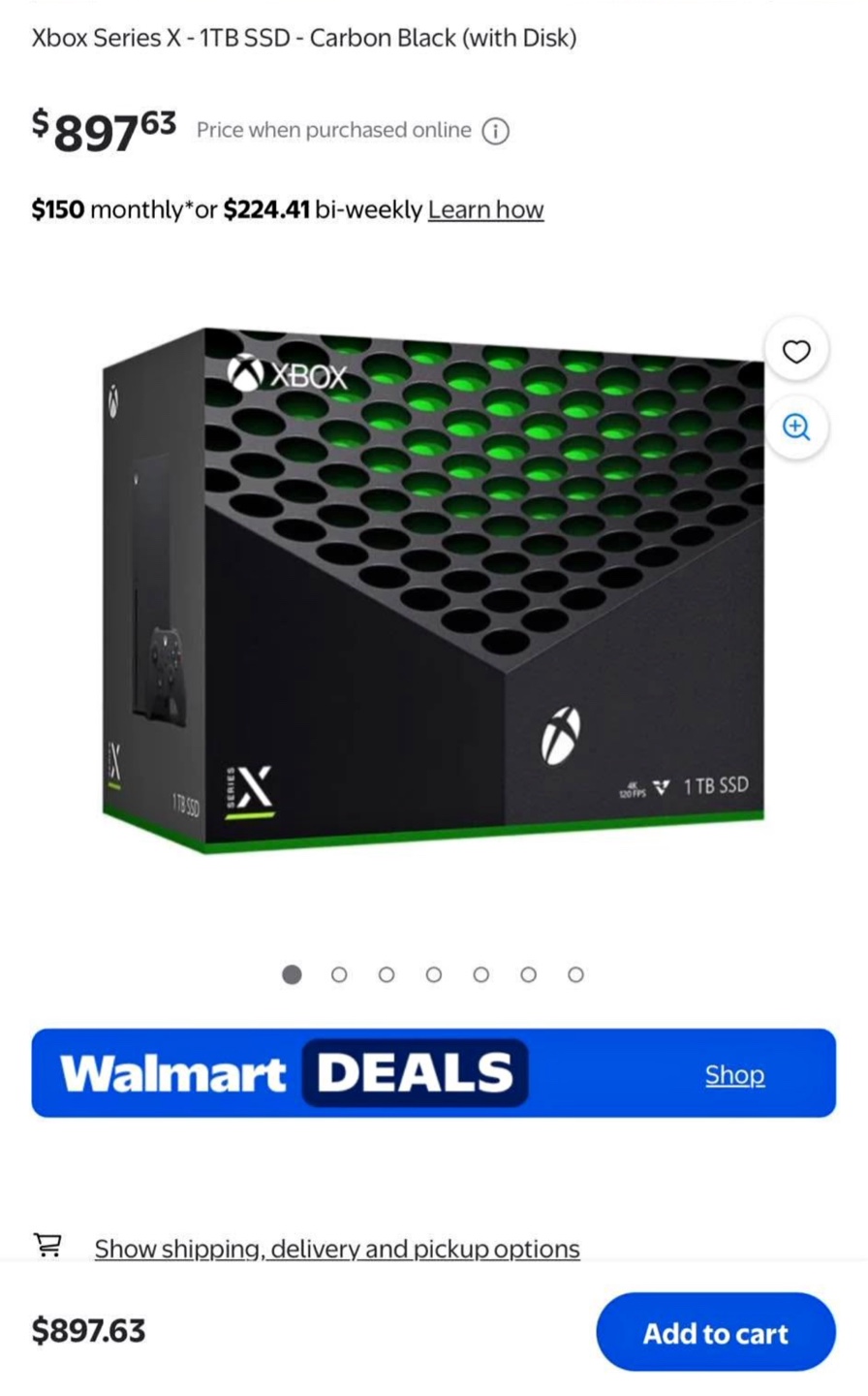 Xbox Series X - 1TB SSD - Carbon Black - photo 3