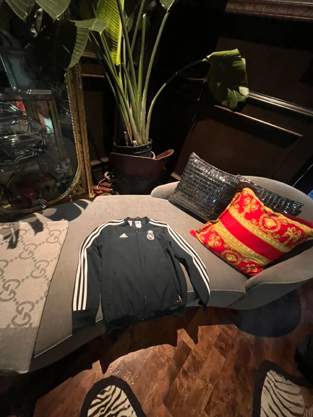 Adidas Real Madrid Track Jacket - Size S