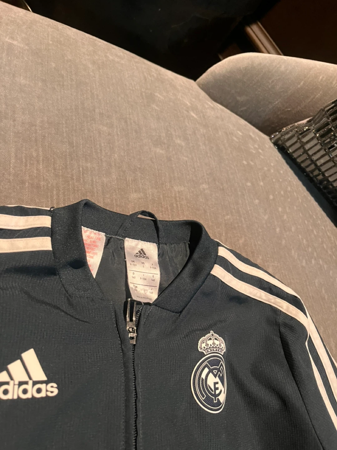 Adidas Real Madrid Track Jacket - Size S - photo 4