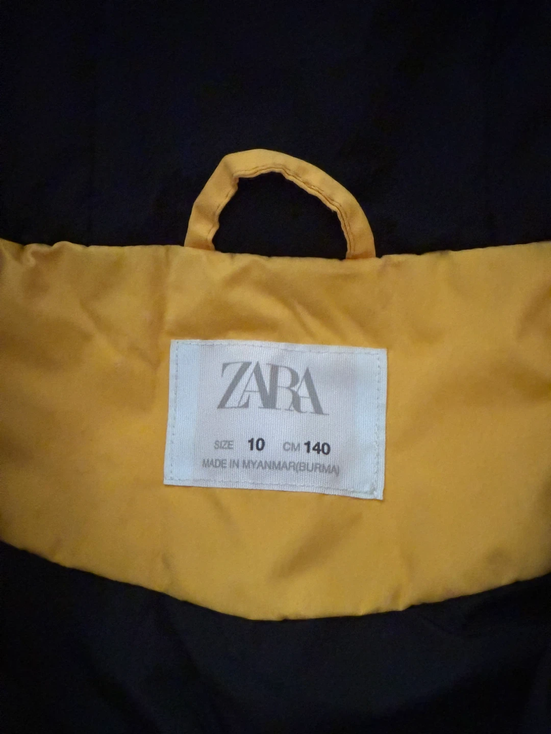 Zara Yellow Anorak Jacket Size 10 Boys/Girls - photo 4
