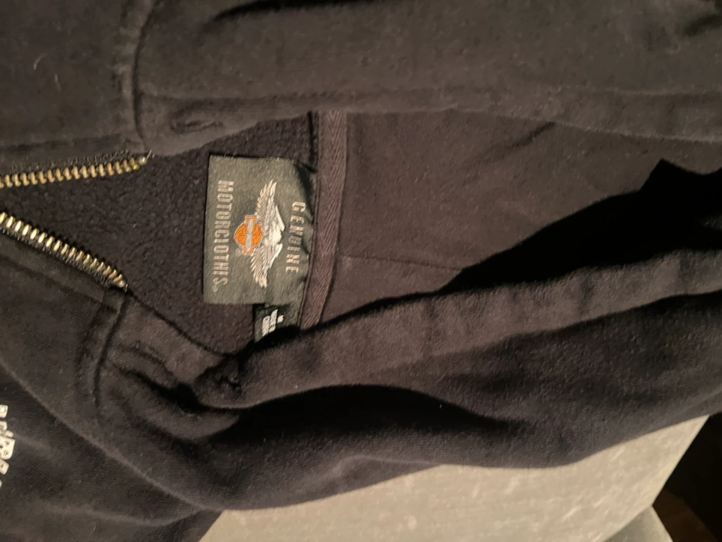 Harley-Davidson Black Zip-Up Hoodie - photo 4