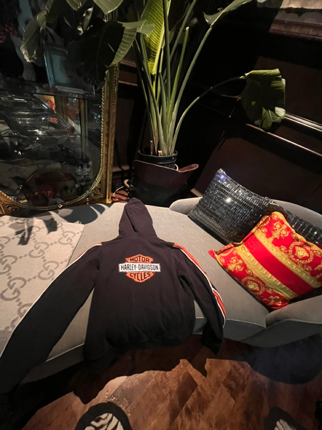 Harley-Davidson Black Zip-Up Hoodie - photo 5
