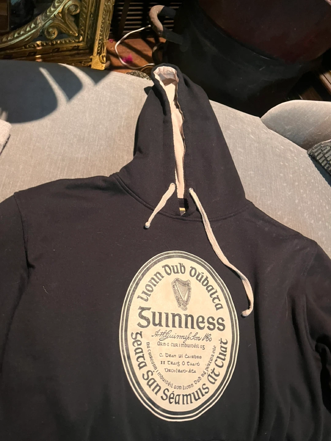 Guinness Black Hoodie - Size Large - photo 2