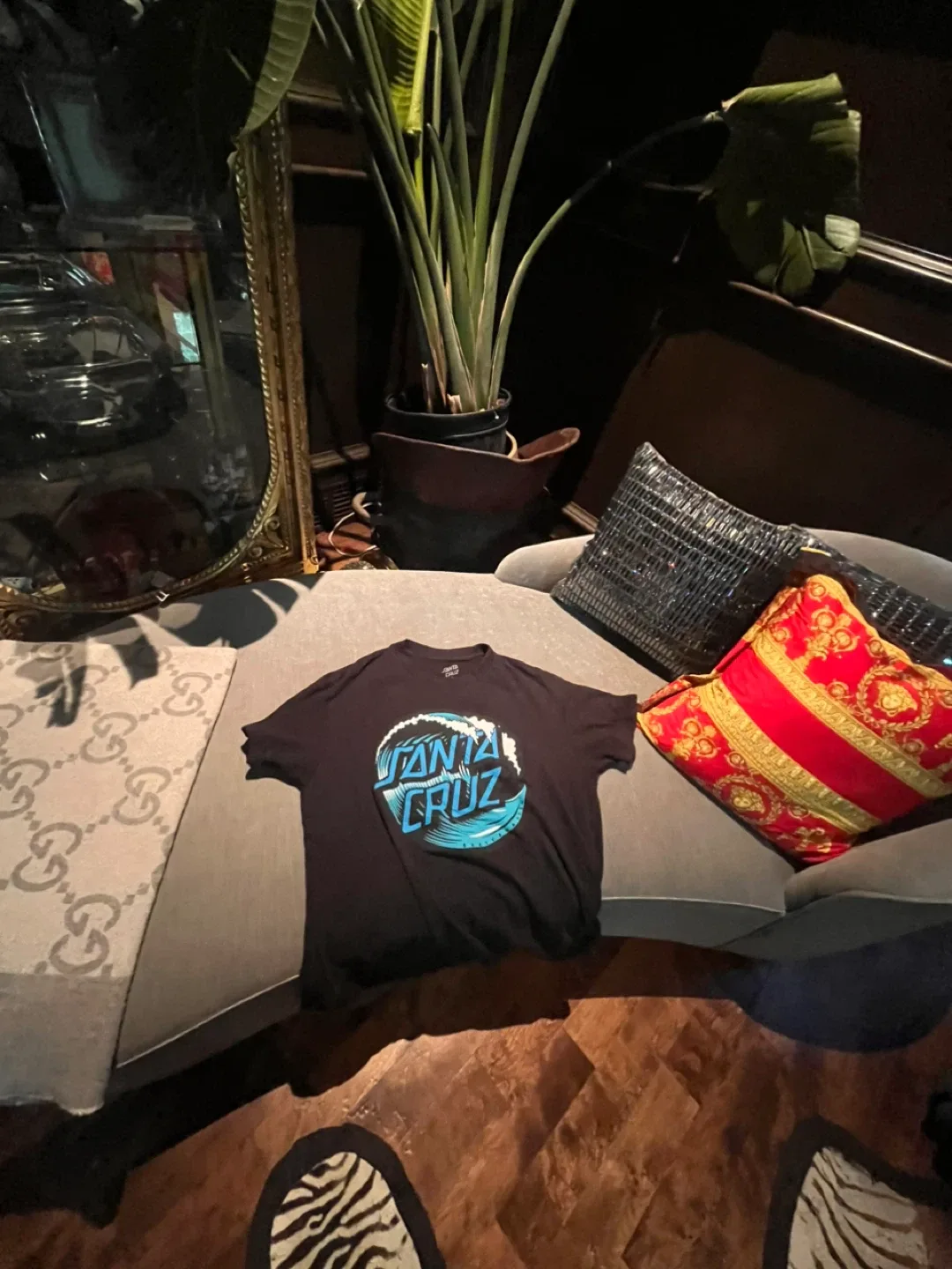 Santa Cruz Black T-Shirt thumbnail