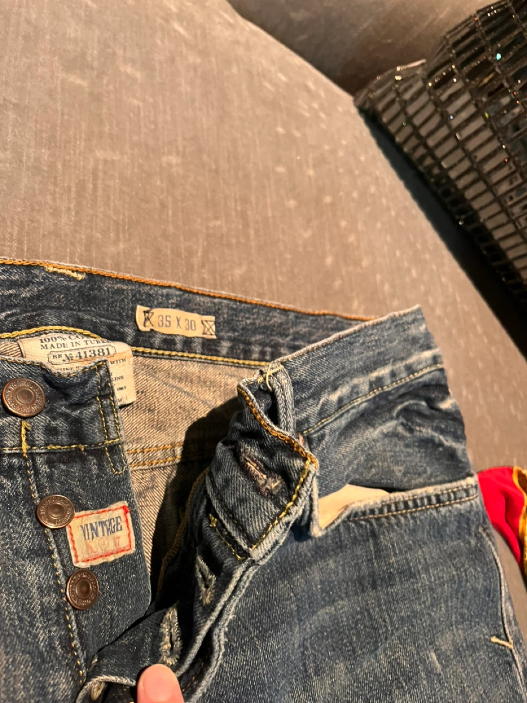 Vintage Jeans Ralph Lauren , Size 35x30 - photo 3