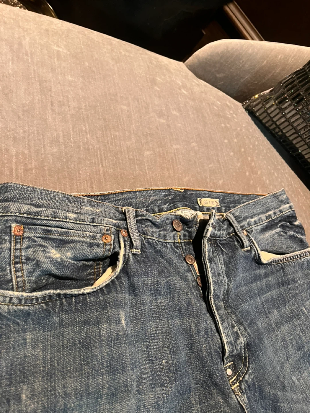Vintage Jeans Ralph Lauren , Size 35x30 - photo 2